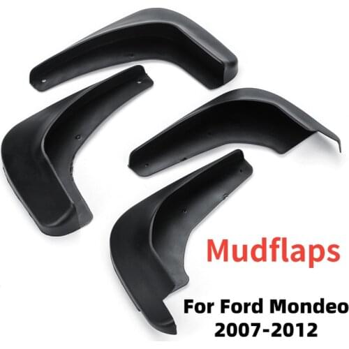 4Pcs Car Mud Flaps Front Rear Mudflaps Mudguards Fender Screw Fixings Flares Splash Guards For Ford Mondeo 2007-2012