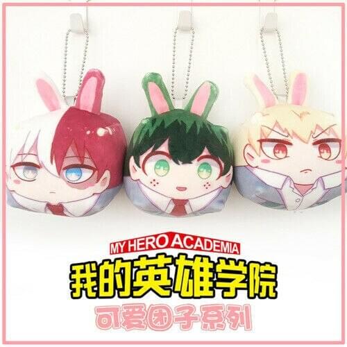 Cosmile My Hero Academia Izuku Midoriya Katsuki Bakugo Kiamo Plush Doll keychain Stuffed display Toy Limited Cute Lovely Gift