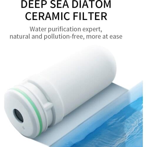 Tap Water Filter Ceramic Filter Element Activated Carbon Filtration AMP-A-2