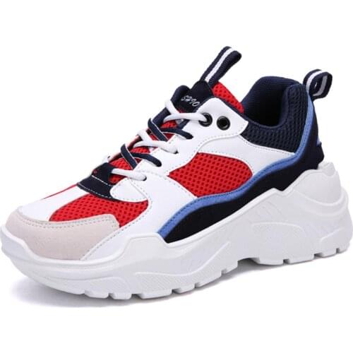 Oversize Summer Platform Sneakers for Women Sport Shoes Woman Running Shoes for Women White Womens Sports Shoes Men GMB-0237