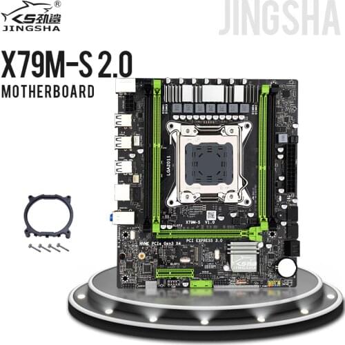 X79 M-S 2.0 motherboard LGA2011 M ATX USB2.0 PCI-E NVME M.2 SSD support REG ECC memory and Xeon E5 processor