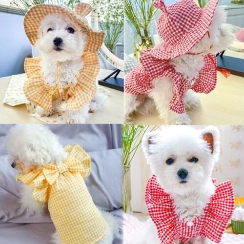 Cute Breathable Dog Clothes Shirt Small Dogs Puppy Cat Summer Costume Corgi Yorkshire Pomeranian Poodle Bichon Pet Coat Vest