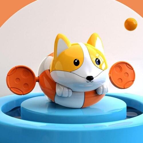Cute Swimming Turtle Bath Toys Corgi Bathing Toys for Toddlers & Kids