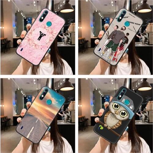Soft For men Phone Case For Itel A56/A56 Pro Anti-dust Anti-knock TPU For Man Fashion Design Durable