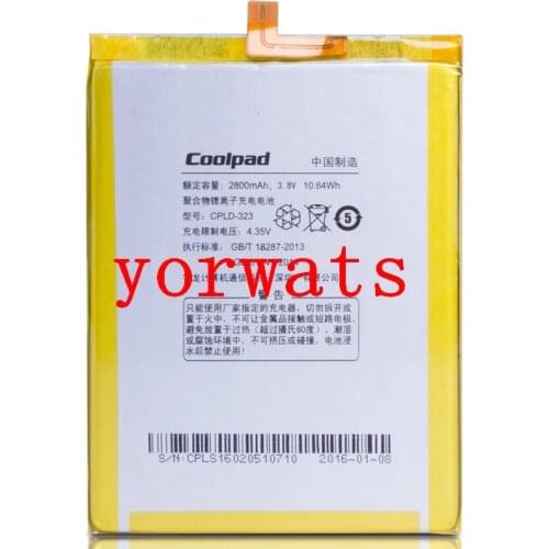New Hot A Rechargeable Li-ion Cell Cool Coolpad big God S6 mobile phone original built-in battery CPLD-323 battery for 9190