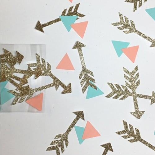 Arrow Tribal Confetti wedding birthday bridal baby shower party Table decor scrapbooking Confettis