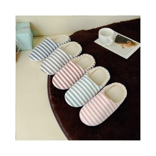 Slipper Warm Home Winter Cotton Thick Furry Soft Man Woman Rabbit New Indoor Room Flat Non-slip