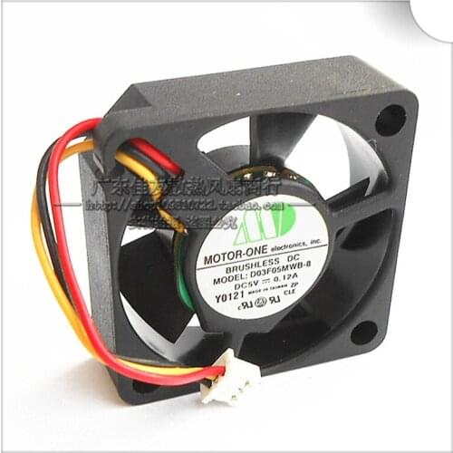 New original 3CM notebook hard drive fan 3010 D03F05MWB-8 5V 0.12A silent double ball cooling fan