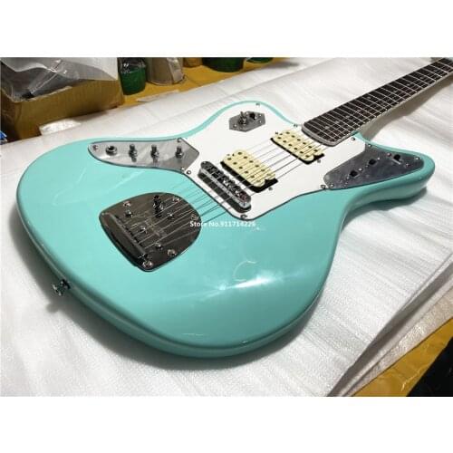 High quality inheriting classic jazz electric guitar surfing green can be customized free shipping on request