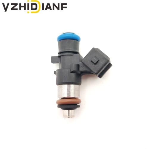 1pc Gasoline Fuel Inejctor Nozzle OEM 0280158046 Automotive 8200292590 For Dacia- Renault- 1.2L 16V D4F RENAULT- 12ohm 05-09 Car