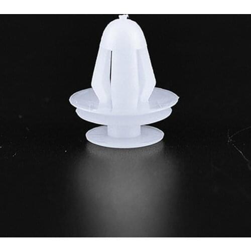 10Pcs Universal Car 8mm Hole Plastic Rivets Fastener Door Clips Vehicle Rivets для автомобиля Детали интерьера