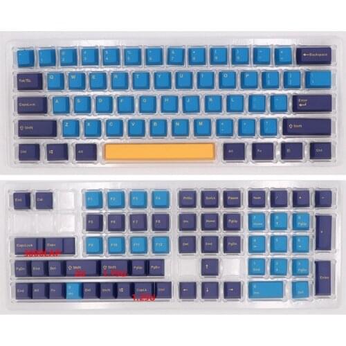 123 Keyset PBT Double Shot Key Kit for Gaming Mechanical Keyboard DIY Keyboard, Stylish Keyboard Buttons