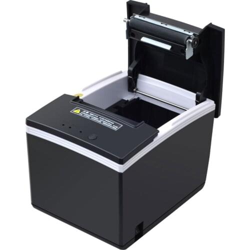 260mm/s 80mm auto cutter POS printer Thermal receipt printer Kitchen printer with Ethernet+USB+Serial interface