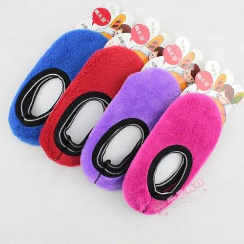 Children thickening floor baby socks non-slip socks with velvet leg warmers ship socks development Winter Warm Boat Sock