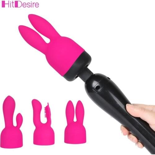 HitDesire Av Stick Vibrator Headgear G Spot Vibrator Accessories Clitoris Stimulate Massager for Women Couple