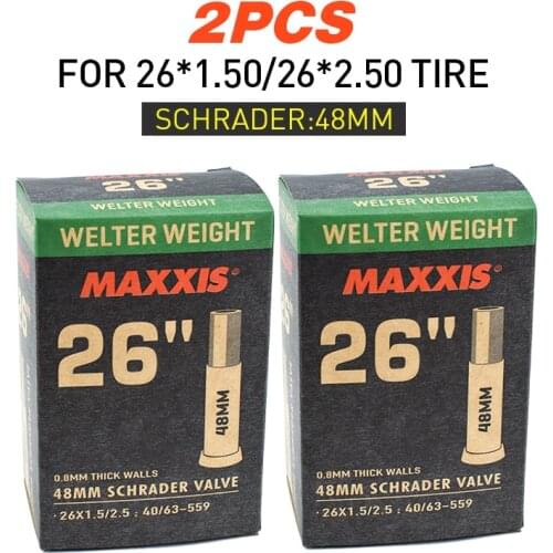 2pc Ultralight All Size MAXXIS 26 Bicycle Inner Tube 26 27.5 29 700C AV/FV Stab Blow Proof MTB Road Bike Camera Tire Bike Part