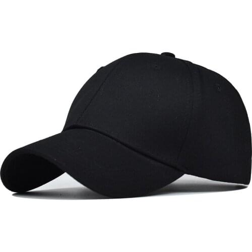 Outdoor Unisex Sun Hat Autumn and Winter Baseball Cap Solid Color Curved Fishing Cap Simple Solid Color Fashion Adjustable Hat