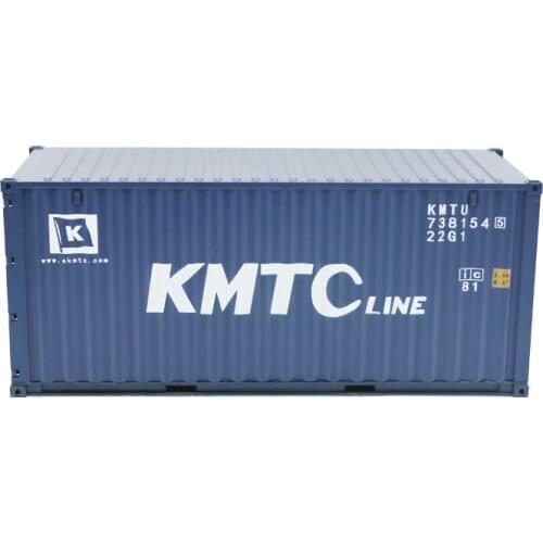 Collectible Toy Model Gift 1:20 Scale KMTC Line Shipping Express 20 GP Truck,Ship Container Model For Business Gift,Display