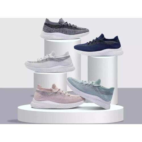 XIOAMI FINE PLAN Mens Antibacterial Night Reflective Casual Shoes Lightweight and Comfortable Sneakers Fitness Jogging Shoes