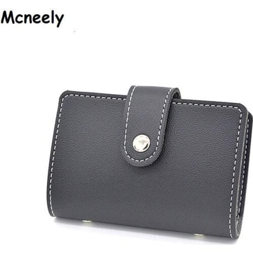 New Arrival Bank Credit Card Case Unisex Business Card Holder Wallet ID Holders High Capacity Card Holder Card Organizer