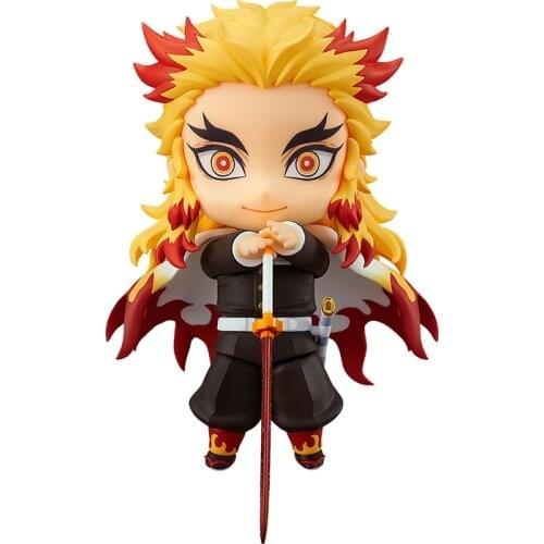 Pre-Sale Demon Slayer Rengoku Kyoujurou Anime Figures Model Japan Anime Toys Collectibles Model Toys Q Version Figure Model