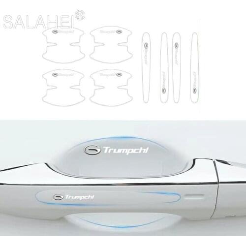 TPU Car Door Bowl Handle Scratches Transparent Invisible Sticker For Trumpchi GA3 GA6 GA8 GS8 GS3 GS4 GS5 GS7 GS8 GM8 GM6 GAC