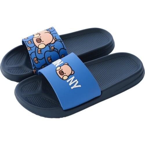 Slipper Female Cute Cartoon Home Antiskid Home Bath Slipper Man Shoes for Men Man Shoes Men Slippers Mens Shoes