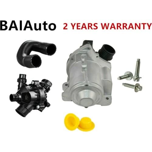 11517588885 11537536655 Engine Electric Water Pump & Thermostat For BMW E60 E61 E71 E82 E88 135i 335i 535i 640 740i X3 X5 X6 Z4