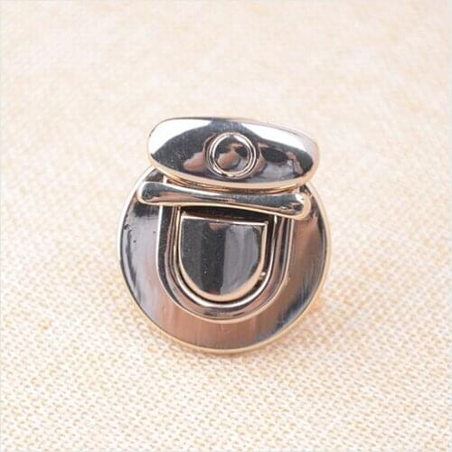 30 X 33 mm Light Gold Bag Push Lock Metal Purse Lock 20pcs/lot