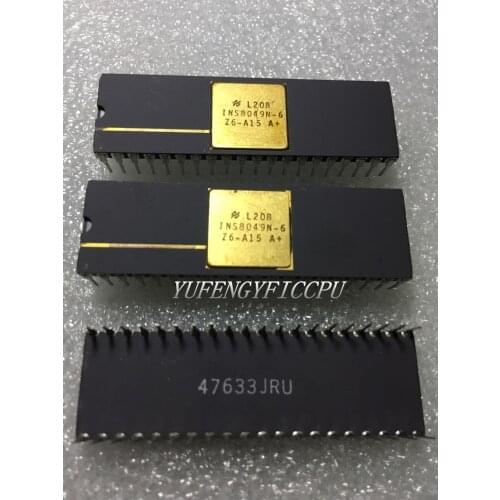 INS8049N-6 Z6-A15 Antique cpu collection testimony of history antique computer accessories