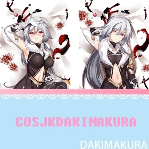 Anime Dakimakura Honkai Impact 3 Kiana Kaslana Rita Rossweisse HD Print Pillowcase Body Hugging Pillow Cover Case Cushion Gift