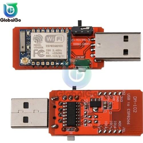 CH340 USB to ESP8266 ESP8266 ESP-07 wireless WiFi module