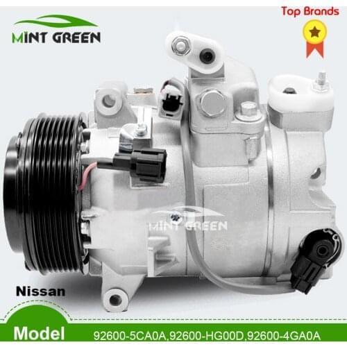 For free shipping AC Compressor 120MM for INFINITI M37 Q70 Q40 VQ37 EX37 Q50 Q60 3.7L 2011-2017 Nissan 370z 3.7L 92600-5CA0A