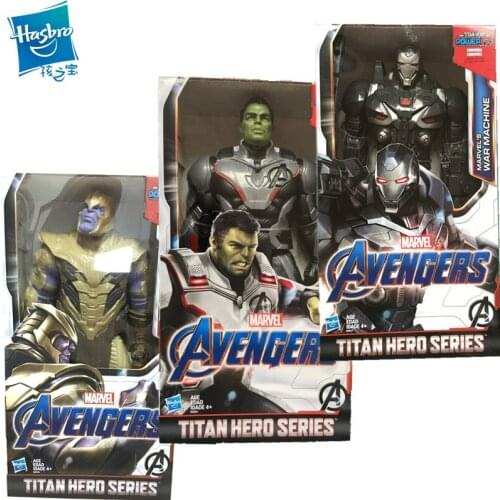 Hasbro The Avengers 4 Enhanced Heroes War Machine Robert Bruce Banner Hulk Doll Toy Anime Figure