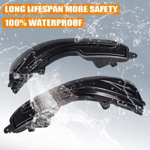 2pcs Dynamic Mirror Indicator Blinker For Infiniti Q30 Q50 Q60 Q70 QX50 QX60 QX70 Nissan Skyline Side LED Turn Signal Light