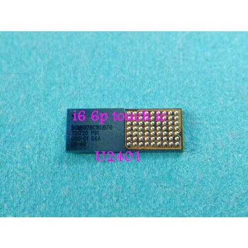 Crystal touch ic for Iphone 6 6plus silver color U2401 BCM5976C1KUB6G