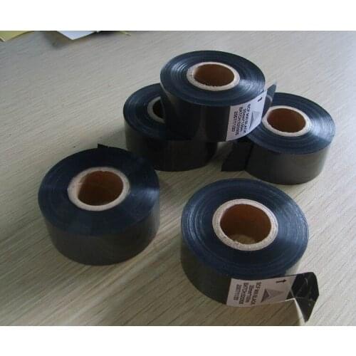 Tape coloring for code printer for round bottle labeling machine