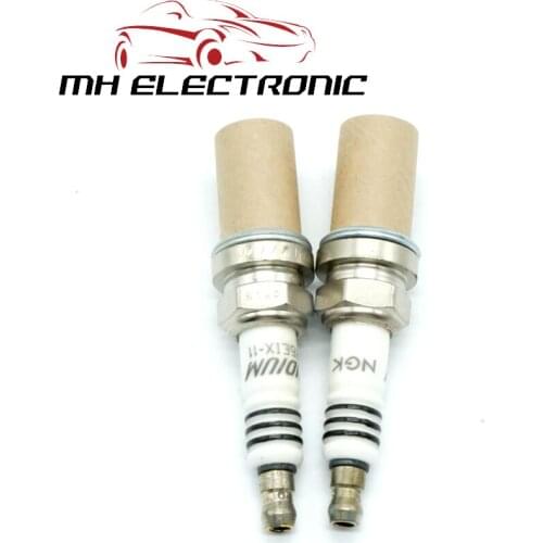 MH ELECTRONIC 2PCS/Set Iridium BKR6EIX-11 4272 BKR6EIX11 Spark Plug For Toyota Lexus Suzuki New Free Shipping