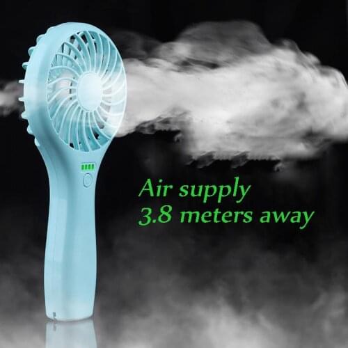 Mini Handheld Silent Fan Usb Rechargeable Fan Appliances Air Cooler Outdoor Travel Hand Fan 3 Modes adjustable soft fan blade