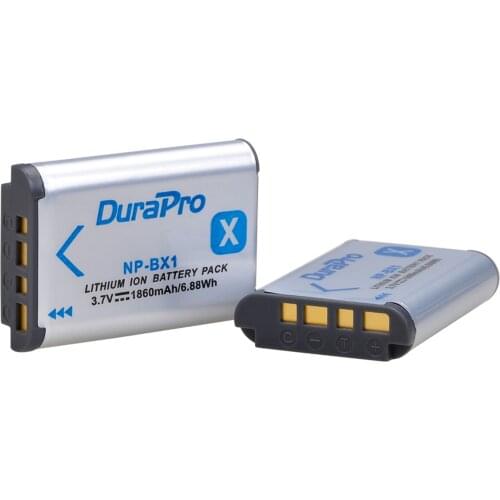 NP-BX1 1860mAh NPBX1 NP Bx1 Battery Pack for Sony DSC RX1 RX100 AS100V M3 M2 HX300 HX400 HX50 HX60 GWP88 AS15 WX350