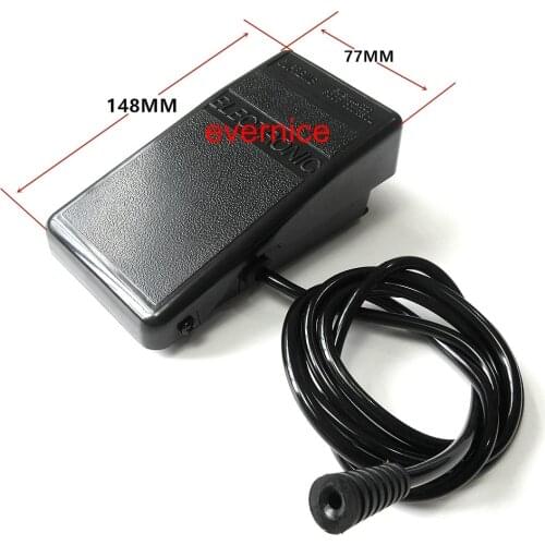 Pneumatic Air Foot Control Pedal with Cord for Singer 4663 #988667-001 979583-003
