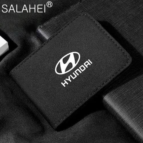 Car Card Bag Drivers License Package Protective Cover For Hyundai I20 I30 I40 I10 IX25 IX35 IX45 IX20 Solaris Verna Sonata K2