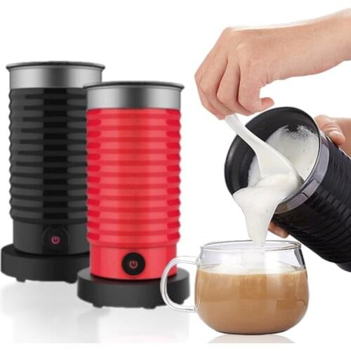 Cold/Hot Dual Use Electric Milk frother Machine Full Automatic Household Warmer Latte Cappuccino Machine EU/UK Plug