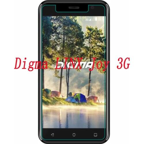Smartphone 9H Tempered Glass for Digma LINX Joy 3G Explosion-proof Protective Film Screen Protector cover phone