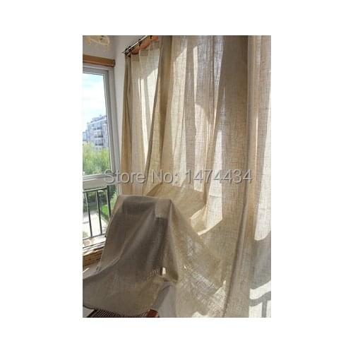 Free shipping New finished product Linen curtains for the bedroom,solid window curtain for the living room,home blind