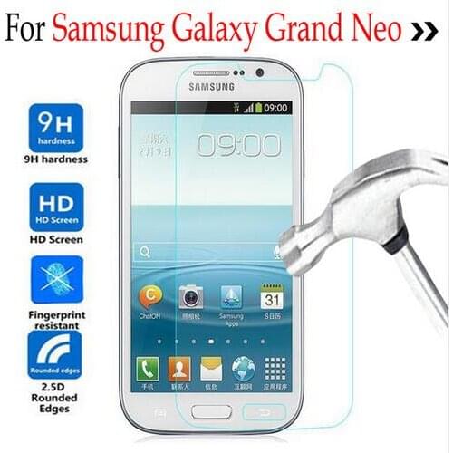 Tempered Glass Screen Protector For Samsung Grand Duos I9082 Grand Neo I9060 Plus i9060i GT-i9060 Case Protective Film Cover
