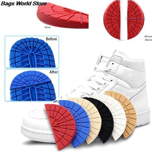 1pair Anti-Slip Self Adhesive Shoe Sticker Pads Shoes Wear-resistant Sole Protector For Sneakers Outsole Rubber Soles Stickers