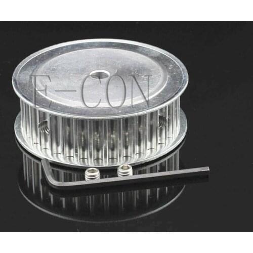 1pcs 5M35T HTD5M Aluminum Timing Belt Pulley 35 Teeth 6mm/8mm/10mm/12mm/15mm/16mm Bore 16mm width AF Type Stepper Motor