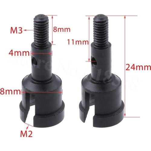4pcs 1/18 WLtoys A959 Wheel Axle 4P Upgrade Parts Aluminum For A949 A969 A979 Replacement of A949-30 RC Car Parts