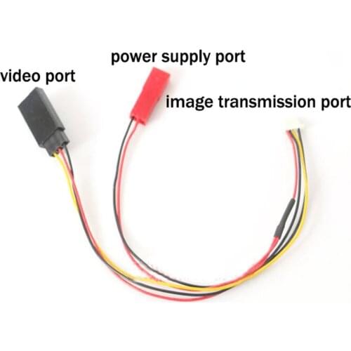 5.8G Image Video Output Cable FPV Signal Cable Transmission Diagram Transmission AV Cable For TS5823 TS5828